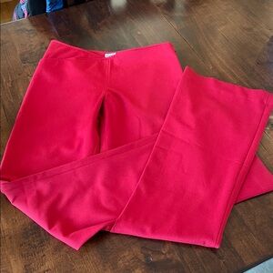 CACHE deep red trouser